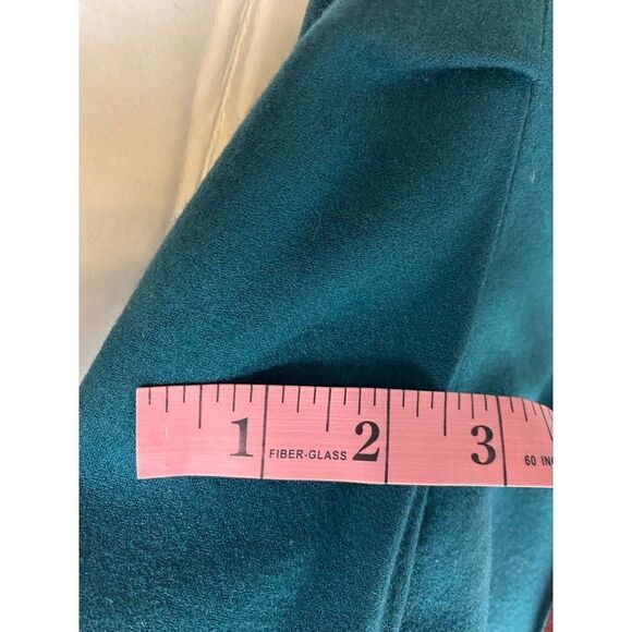 Vintage Tailored Sir for Her Wool Suit Christmas Holiday Green-Measures … - Picture 3 of 12